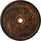 Ekena Millwork Sellek Ceiling Medallion (Fits Canopies up to 9"), Hand-Painted Rust, 42 1/8"OD x 1 7/8"P CM42SKRUS - alternate 1